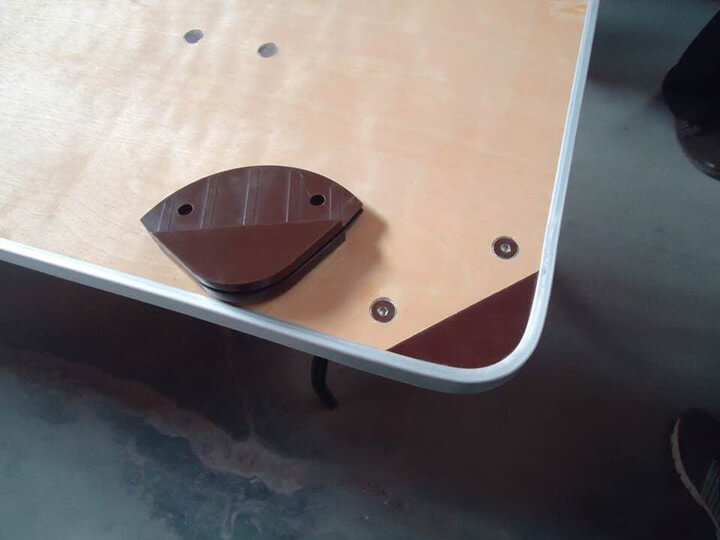 Folding Table ABS corner factory 
