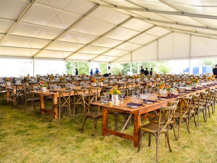 folding farmhouse table wholesale