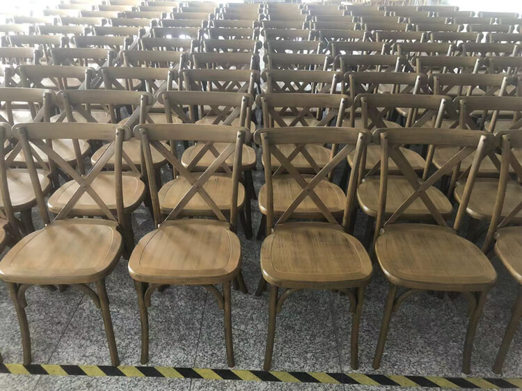 black resin crossback chair bulk