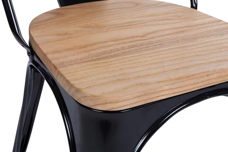 black-tolix-chair-with-wooden-seat