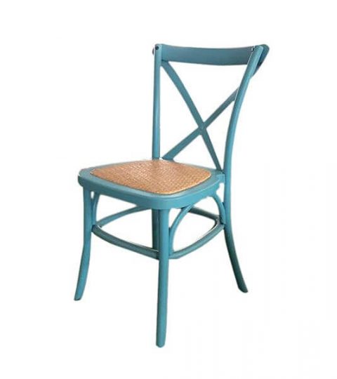 Blue Pp X Back Chairs