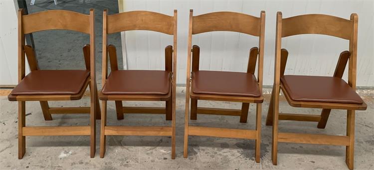 brown folding chairs factory