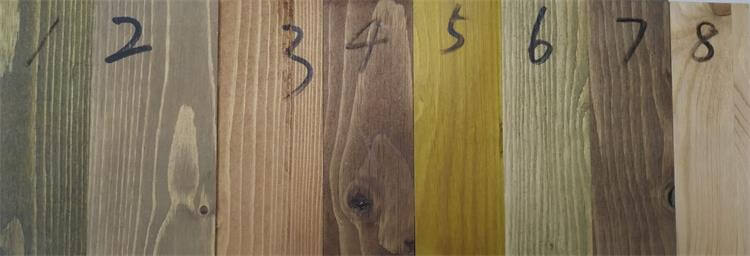 multi colored farmhouse table