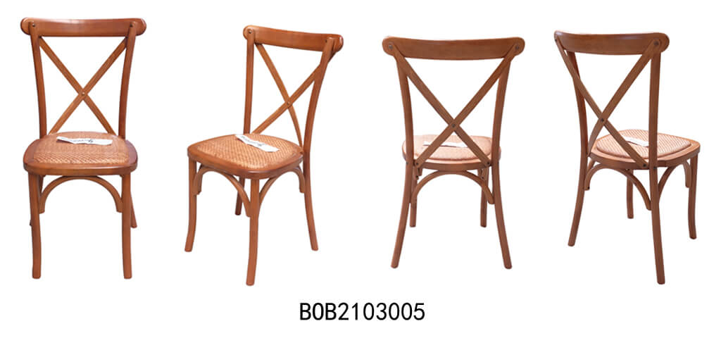 cross back chairs color