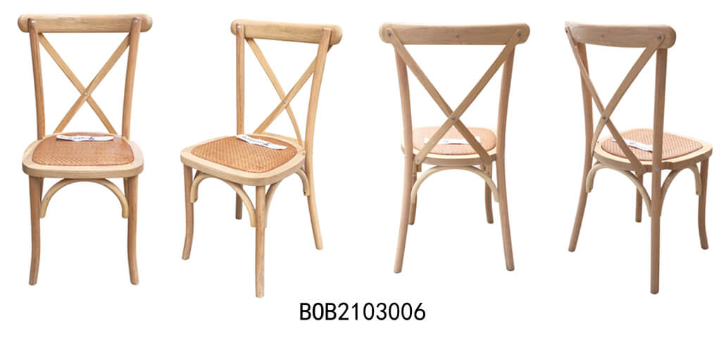 cross back chairs color