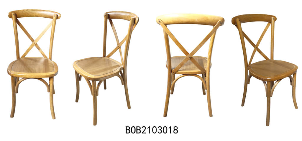 cross back chairs color