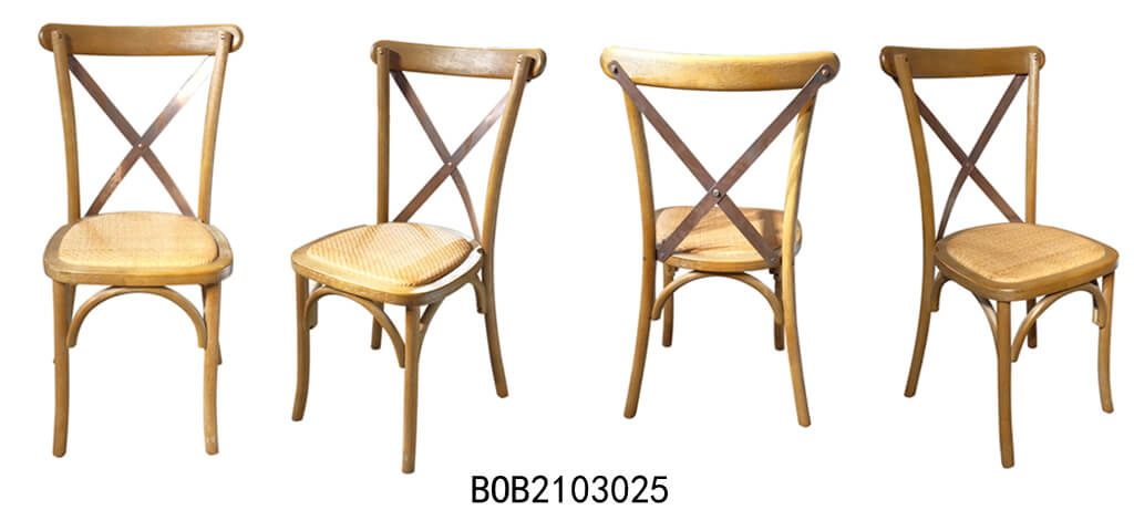 cross back chairs color