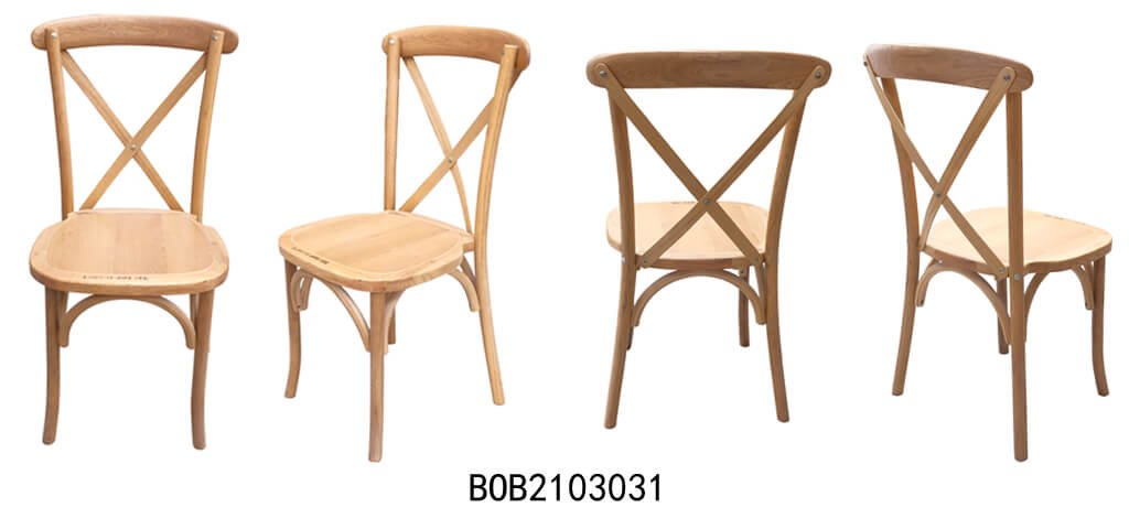 cross back chairs color