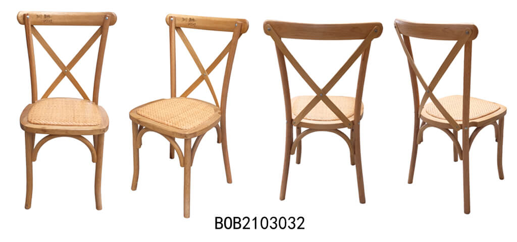 cross back chairs color