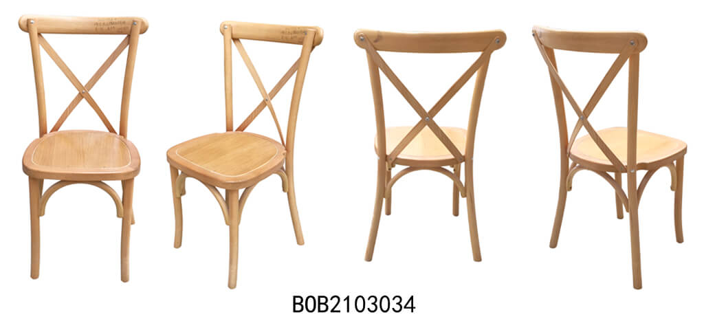 cross back chairs color