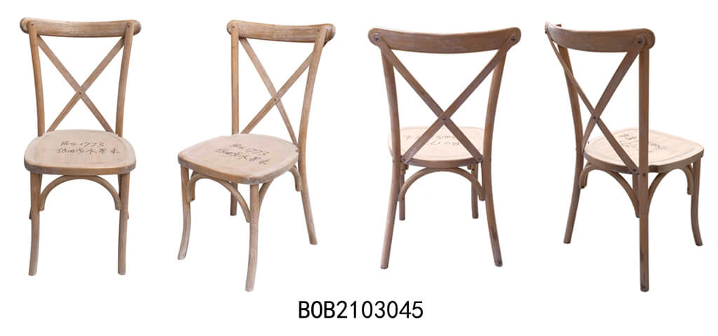 cross back chairs color