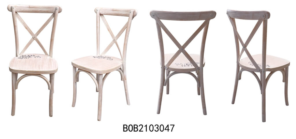 cross back chairs color