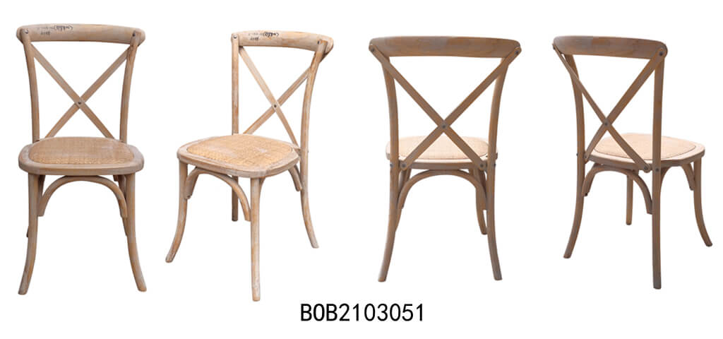 cross back chairs color