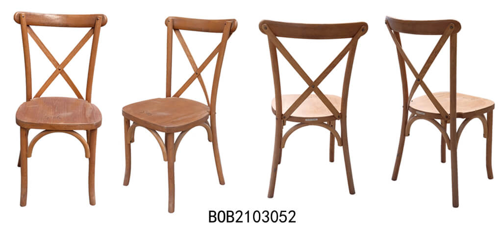 cross back chairs color