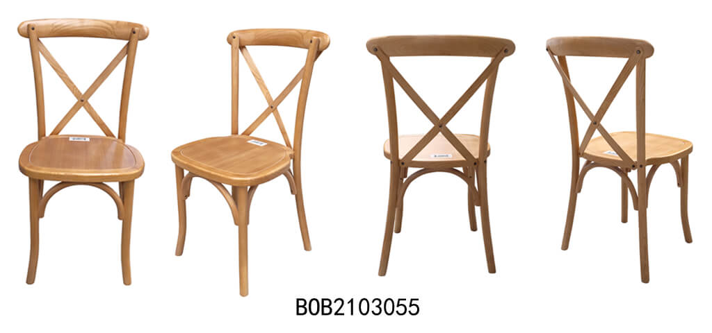 cross back chairs color