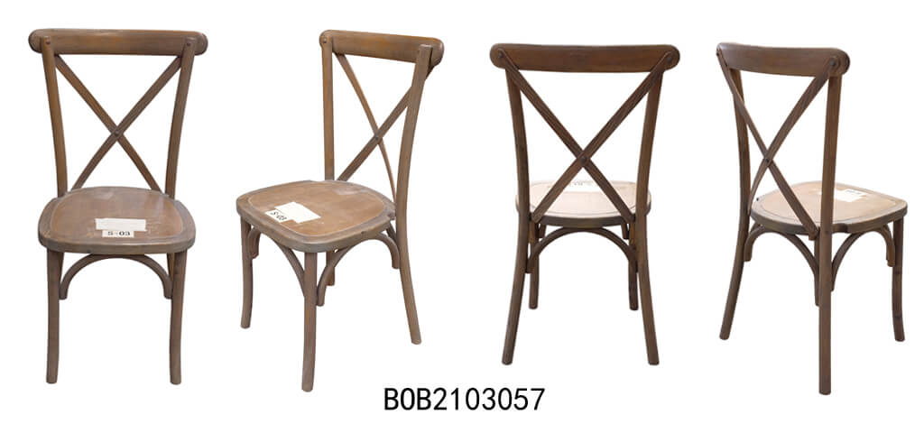 cross back chairs color