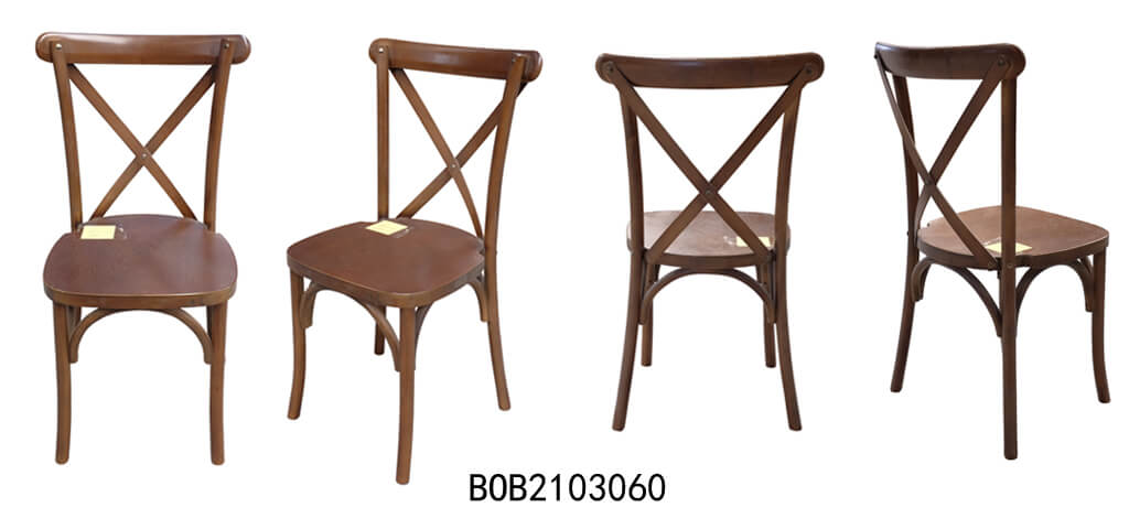 cross back chairs color