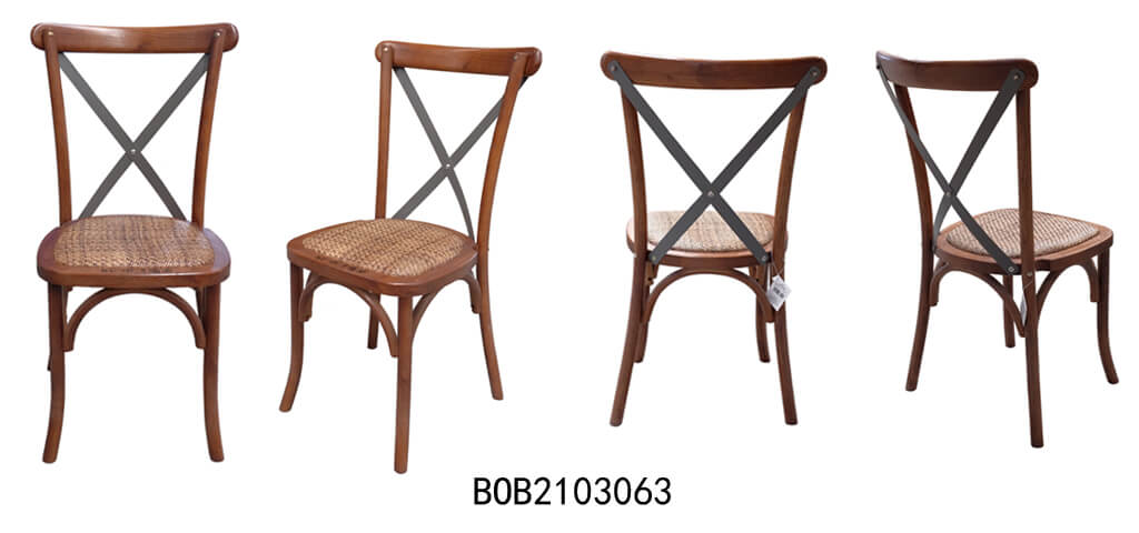 cross back chairs color