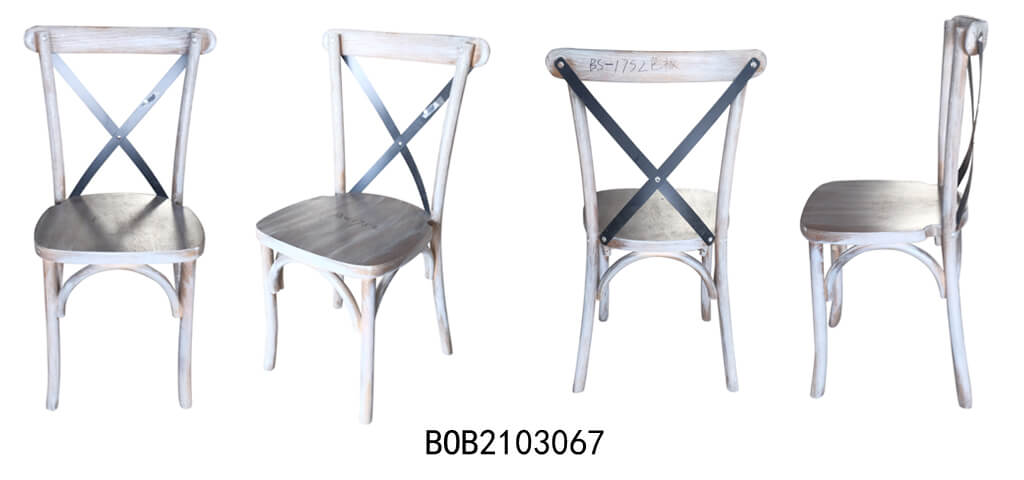 cross back chairs color