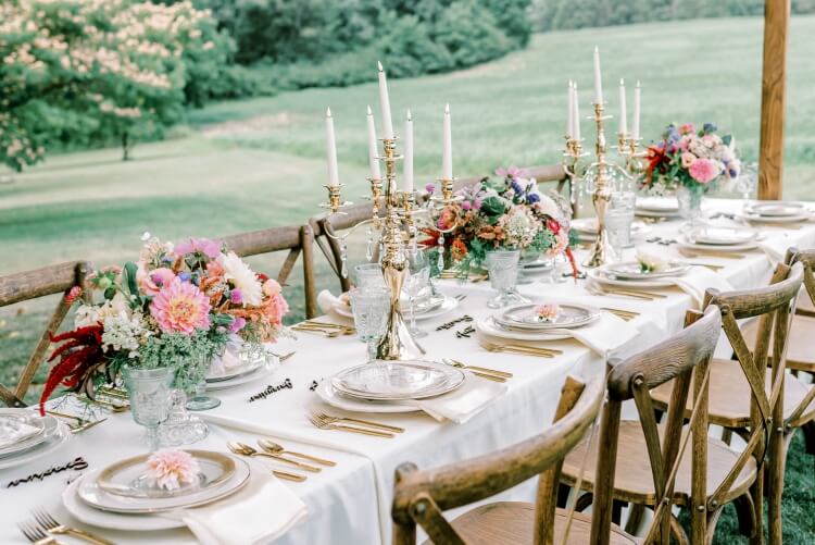 crossback wedding chair