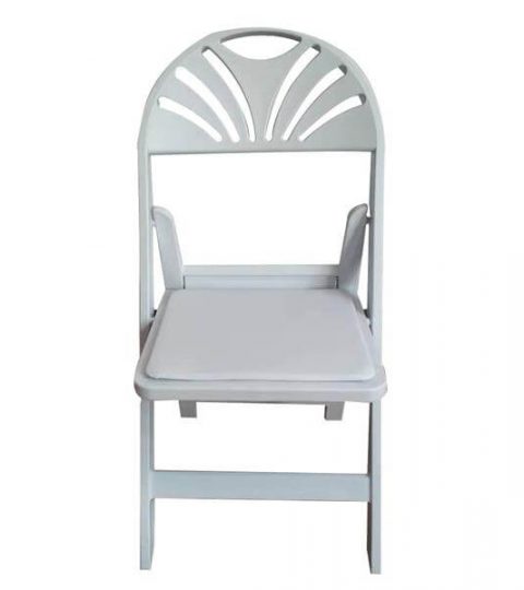 Fan Back Folding Chair