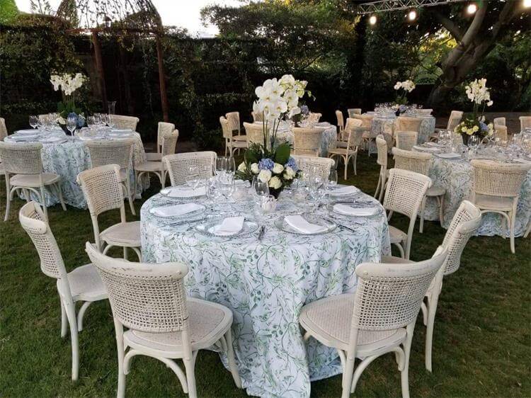 Gellery for rattan seat chairs