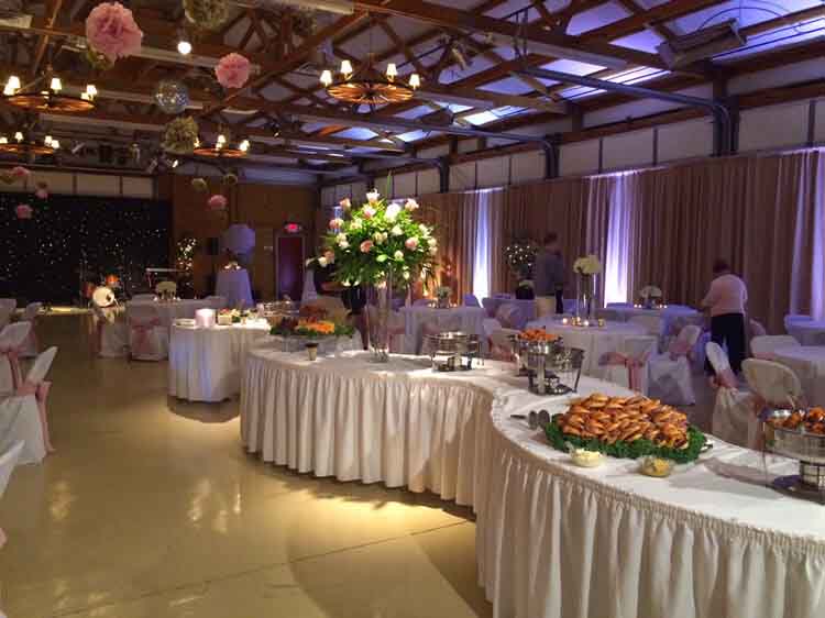 Serpentine Banquet Table