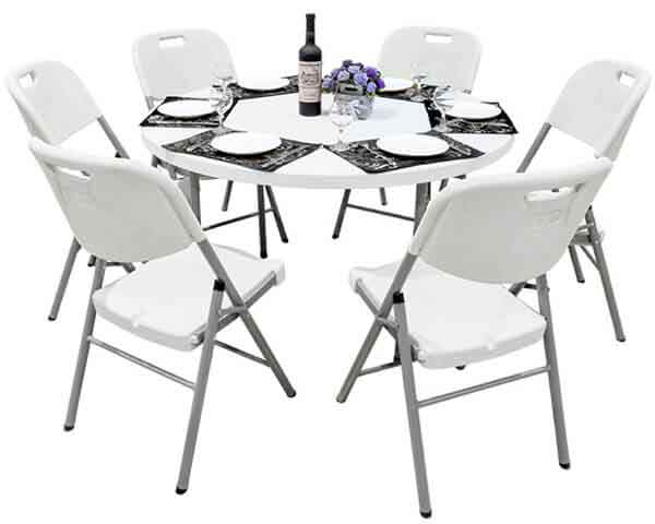 Family restaurant table