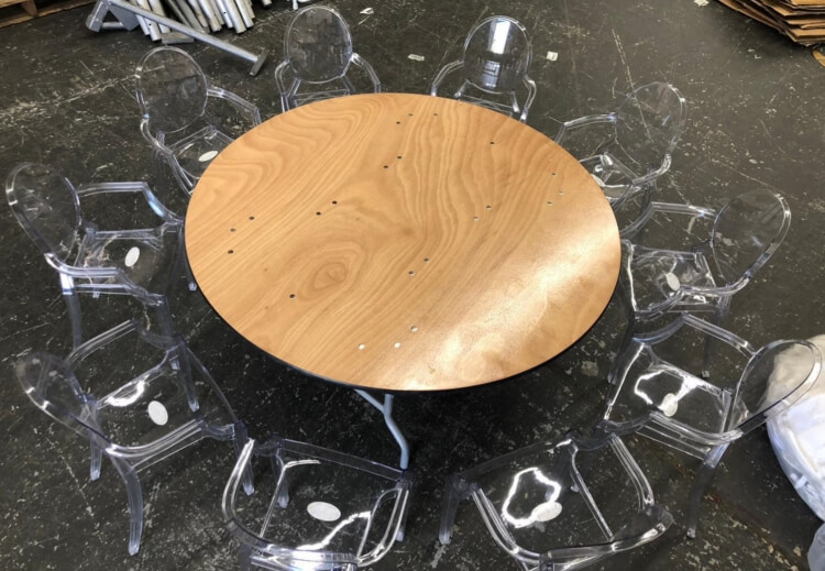 kid resin ghost chair