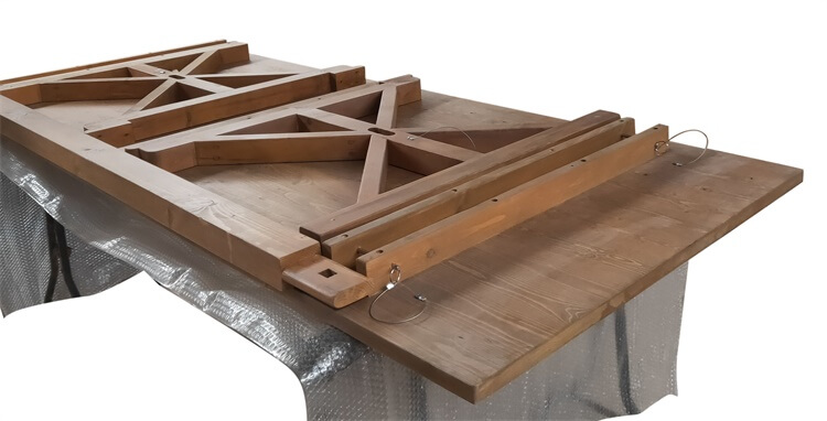 knockdown Mayflower farm tables