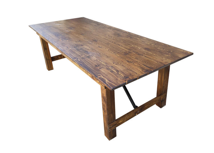light brown farm table company