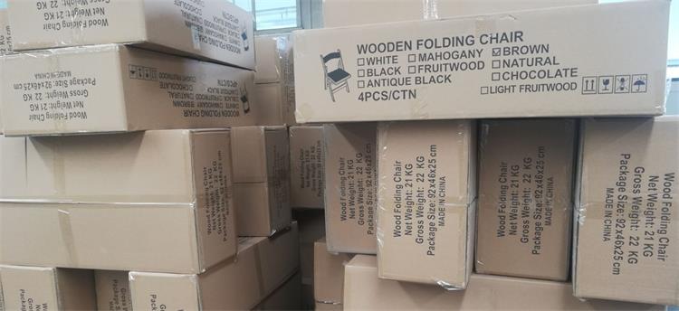 light mahogany folding chair marks