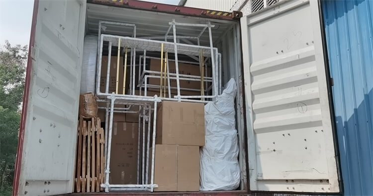 loading for stainless chairs