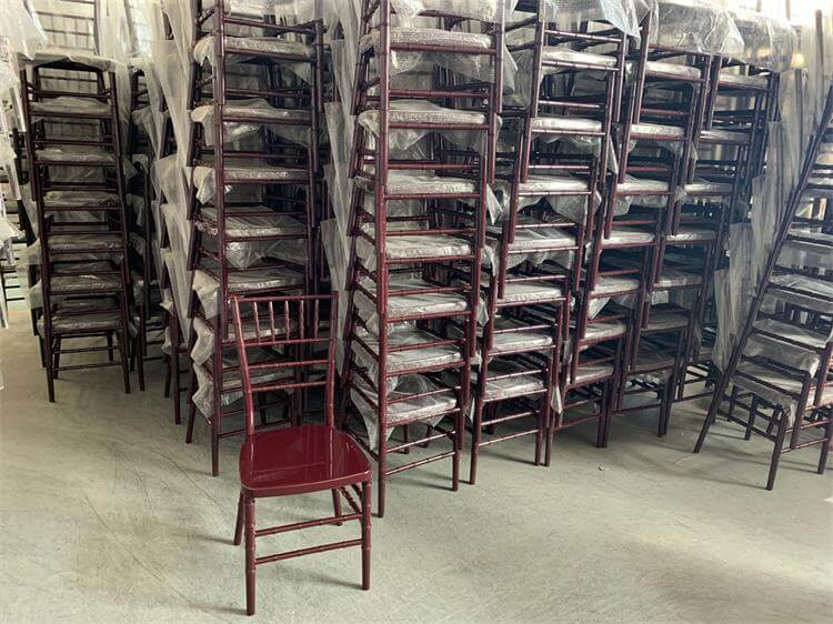 mahogany resin chiavary chairs