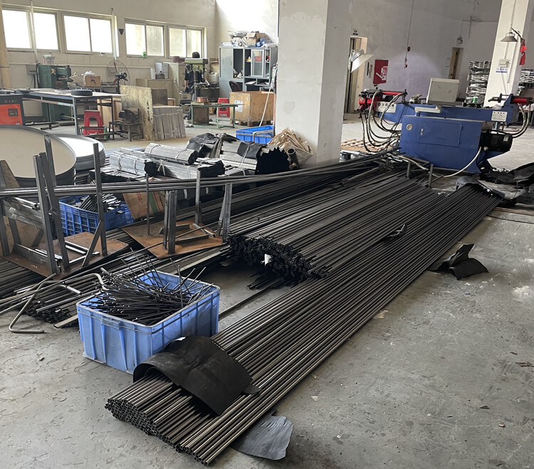 metal tolix chair production