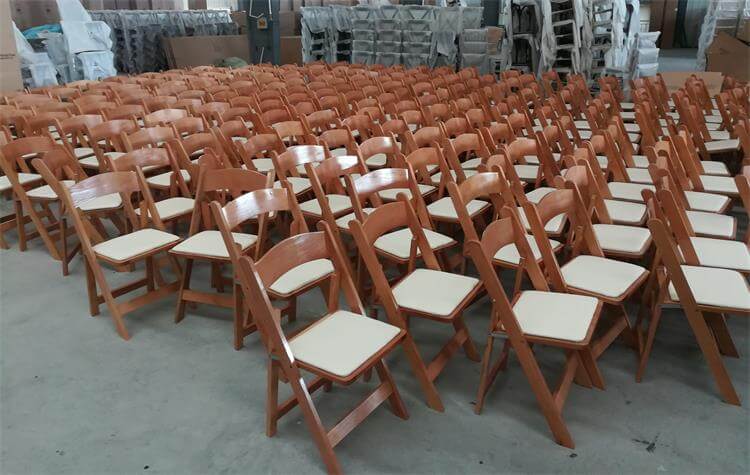 Beech Wood Natural Wood Wedding Chairs