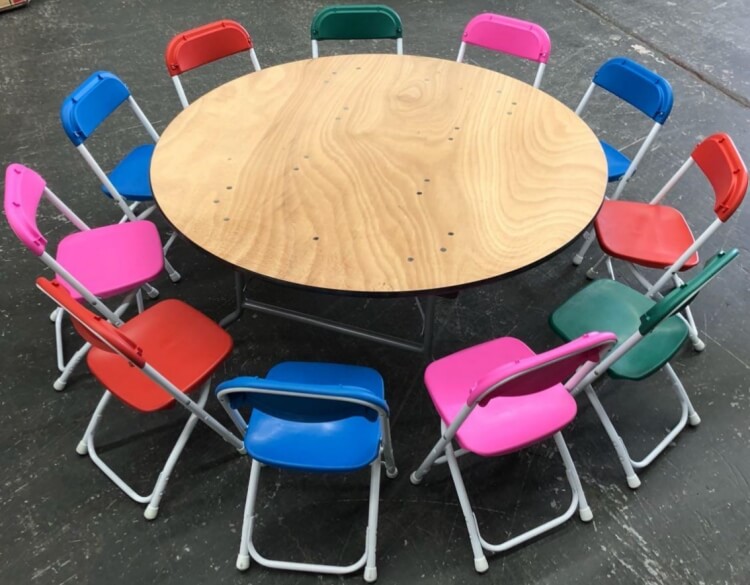 plastic folding chair