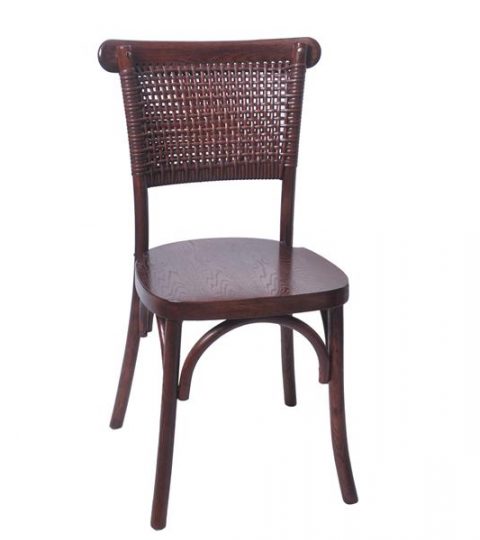Rattan Back Chair