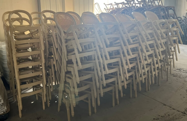 resin louis chair bulk