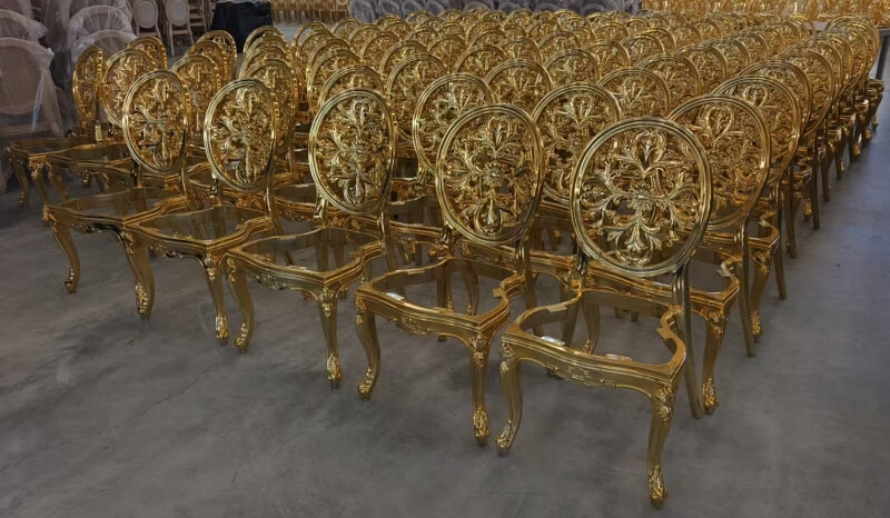 resin metal chair bulk