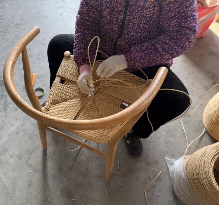 resin wishbone chair