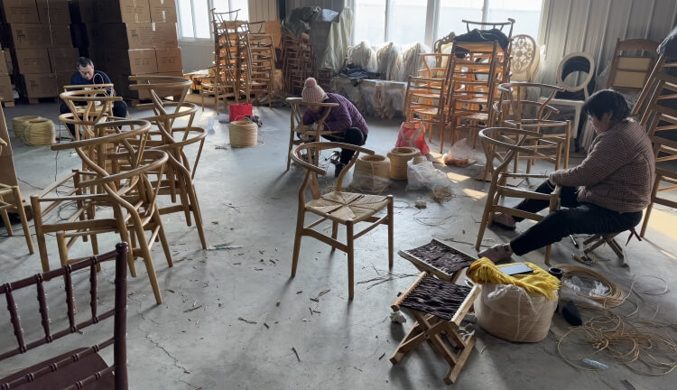 resin Y chair factory