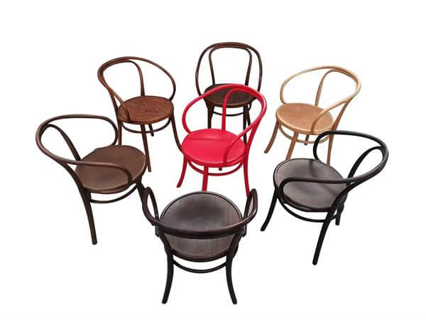 Round back thonet chairs