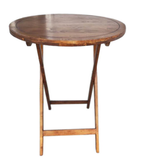 Outdoor Round Folding Garden Table