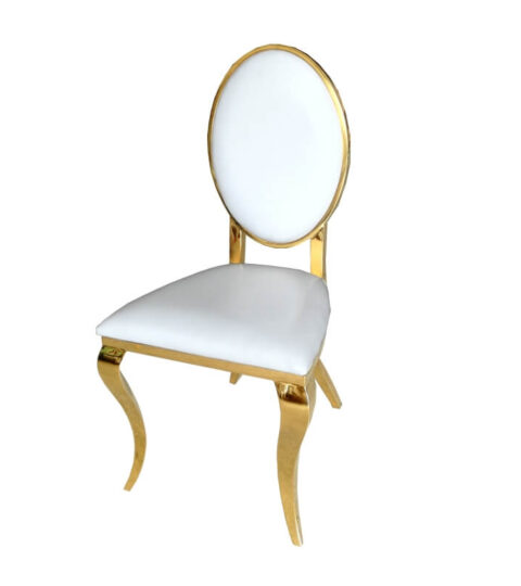 Mercedes Back Stainless Steel Banquet Chair