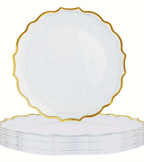 Glass Charger Plates Wholesale