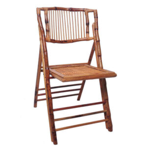 bamboo folding chair