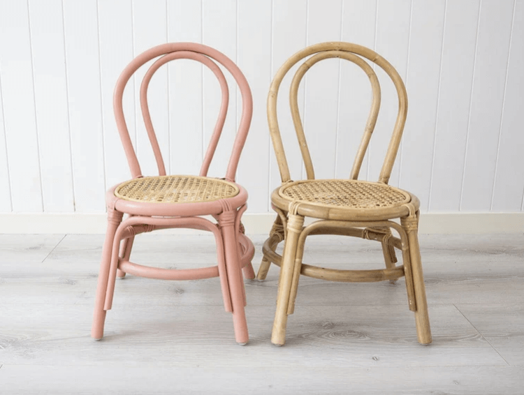 kid rattan chair
