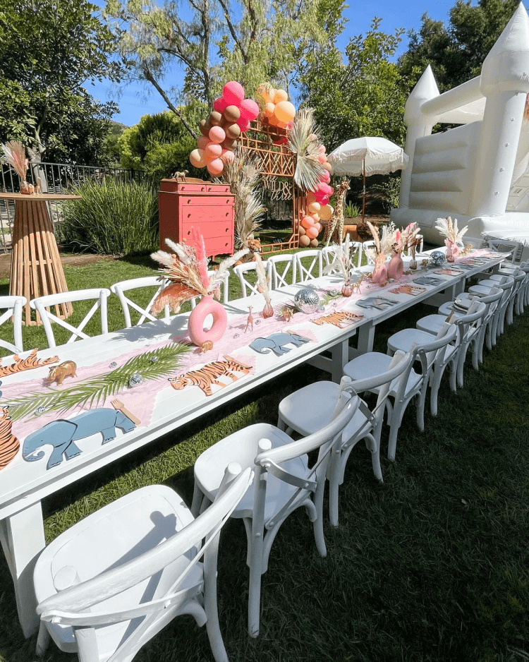 kid wooden farmhouse table