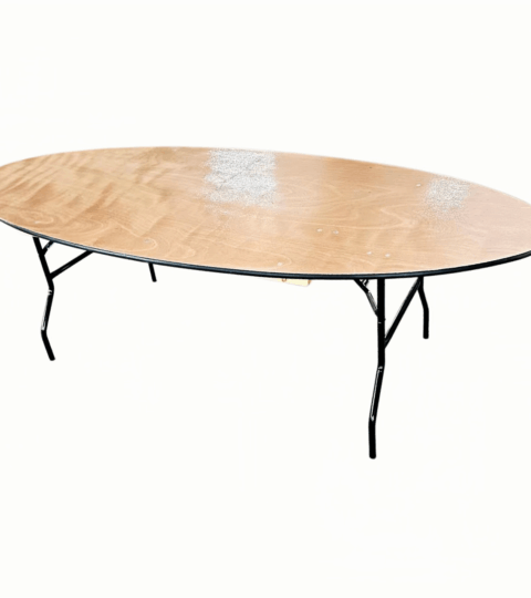 Oval Folding Table